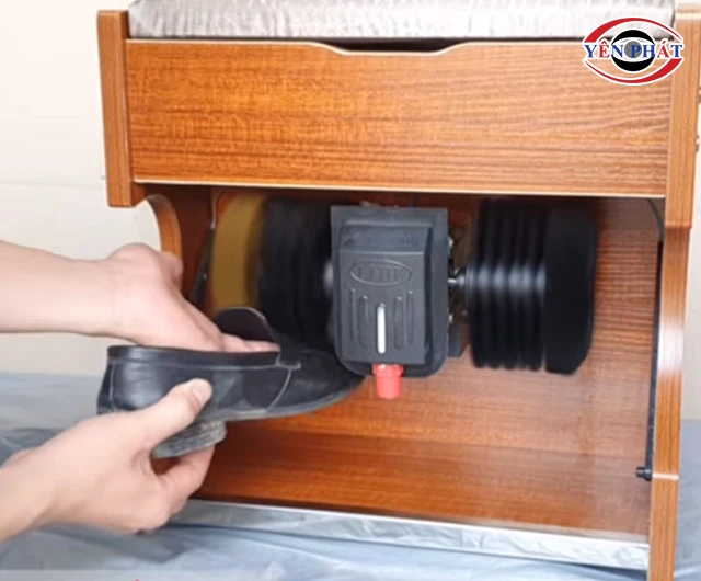 vận hành máy đánh giày Kumisai XDB3