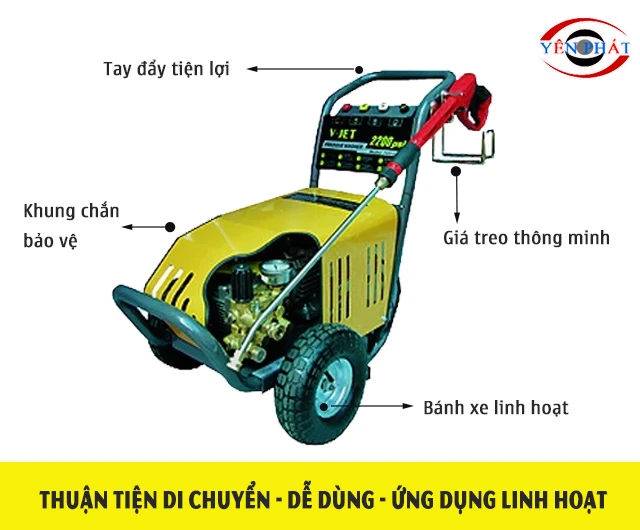 Thiết kế gọn gàng, dễ sử dụng
