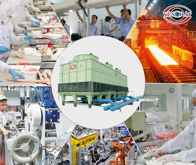  ứng dụng tháp giải nhiệt TSB 1000