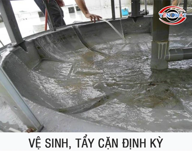 Chú ý vệ sinh định kỳ, nâng cao công năng