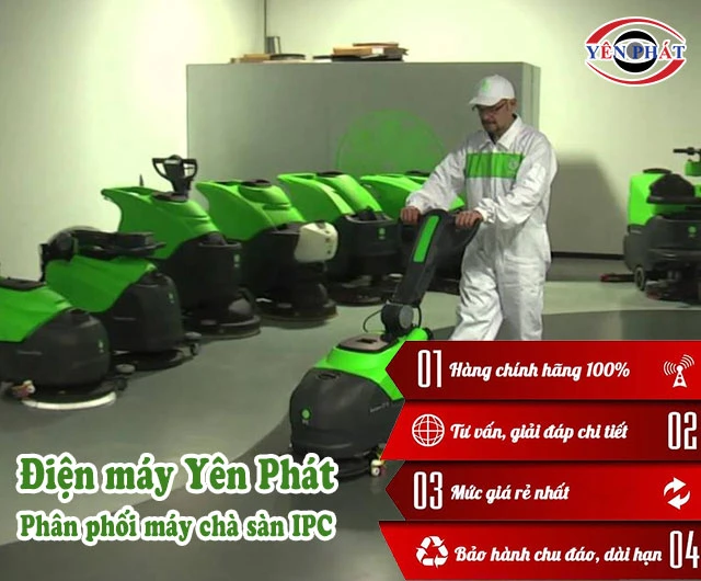 Máy chà sàn IPC CT40 yên phát