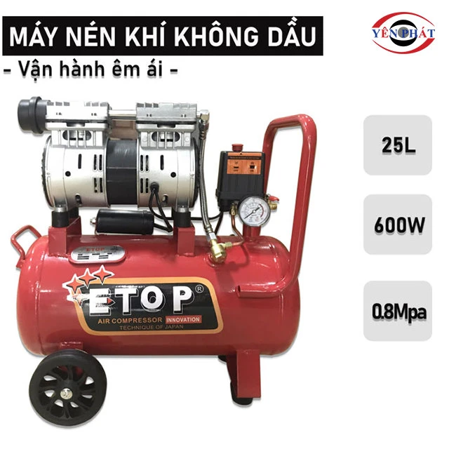 Máy bơm khí nén Etop 25l