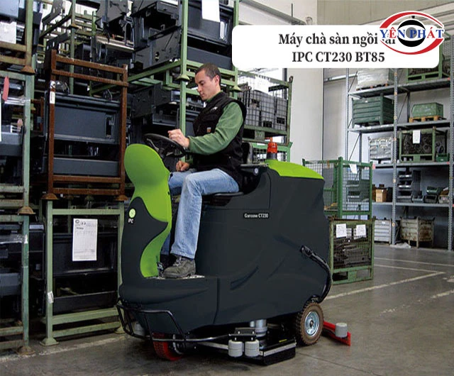 sử dụng máy chà sàn IPC CT230