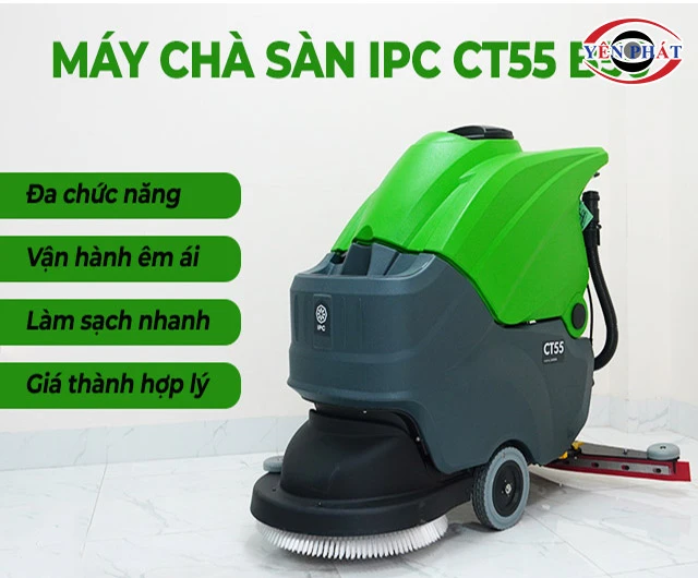 ưu điểm máy chà sàn IPC CT55 B50