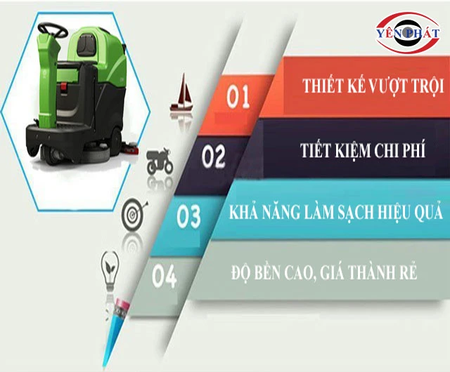 ưu điểm máy chà sàn IPC CT81