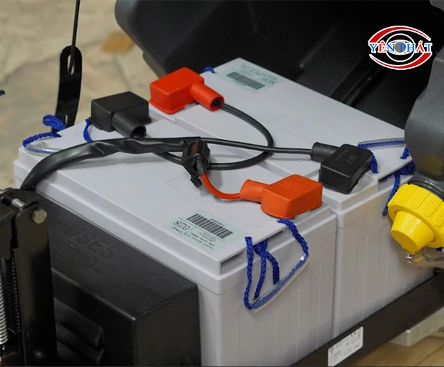 Vận hành bằng ắc quy với độ tiện dụng cao