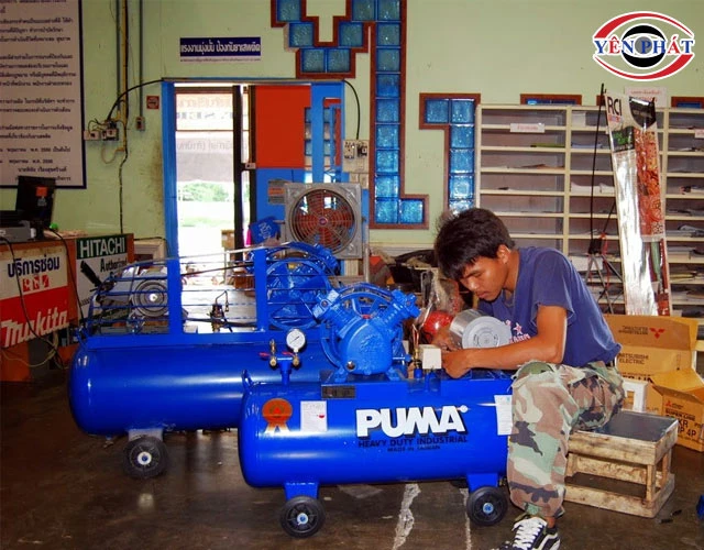 Thay gioăng máy nén khí 