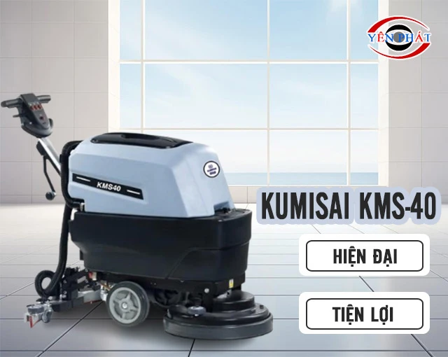 Kiểu dáng máy chà sàn Kumisai KMS-40