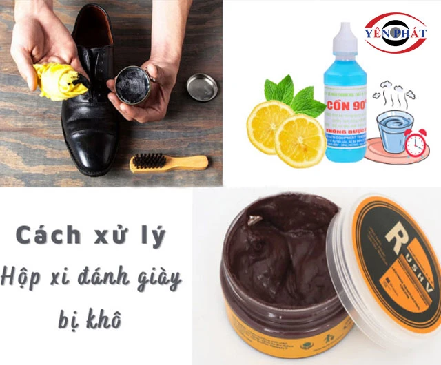 Cách chữa xi kem bị khô