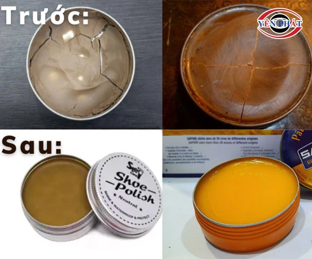 Cách khắc phục xi sáp bị khô