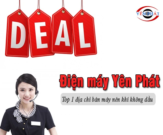 Nơi bán máy nén khí không dầu giá rẻ