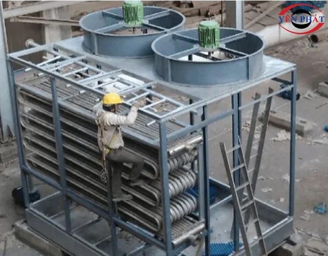 tháp giải nhiệt kín dễ lắp đặt