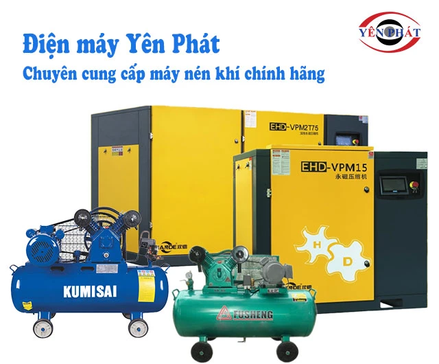 máy nén không khí yên phát