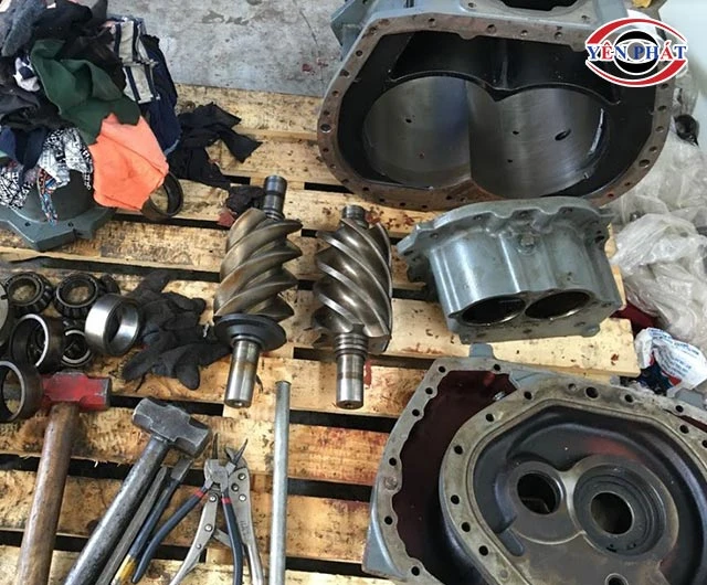 kiểm tra đầu nén máy nén khí