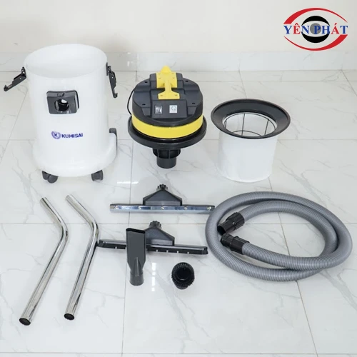 Máy hút bụi Kumisai KMS 30S thùng nhựa - màu vàng 9