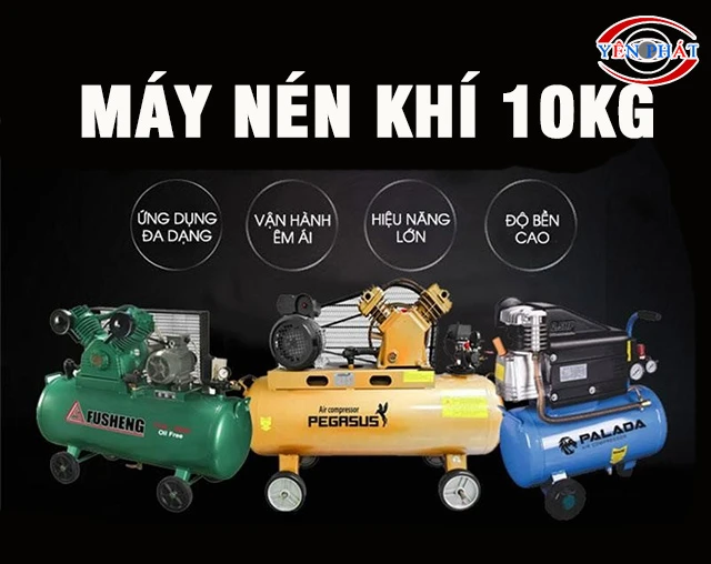 Các loại máy nén khí 10kg