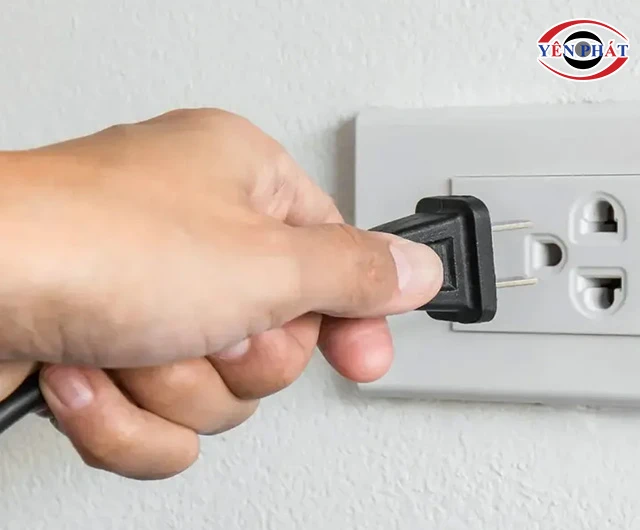 Check nguồn điện ổn định