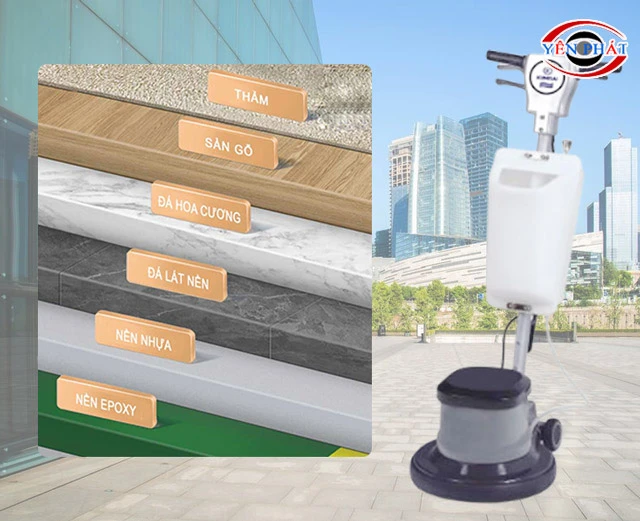 Kiểu dáng máy chà sàn Kumisai KMS-30
