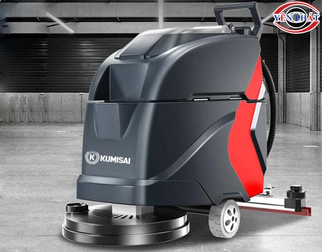 Máy chà sàn liên hợp Kumisai KMS 55B vừa chà vừa hút
