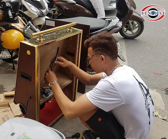 sửa máy đánh giày