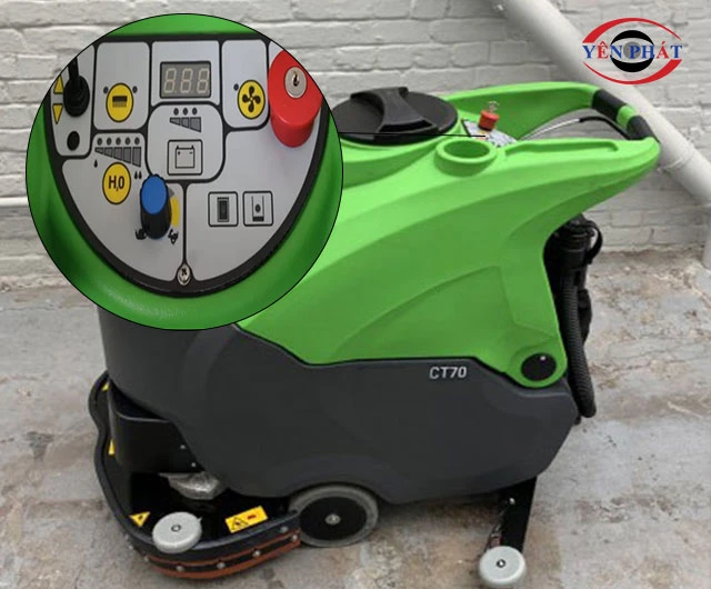 Tay cầm và bảng điều kiển máy chà sàn IPC Ct70
