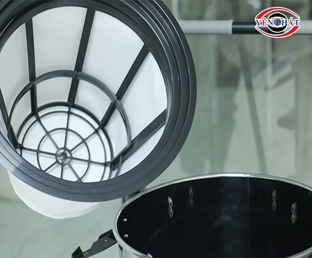 Thùng chứa bụi inox cao cấp