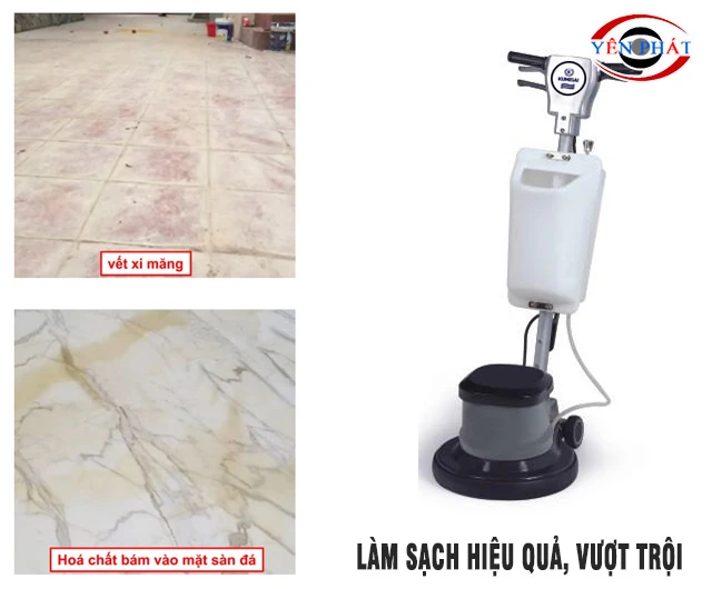 Làm sạch nhanh, hiệu quả