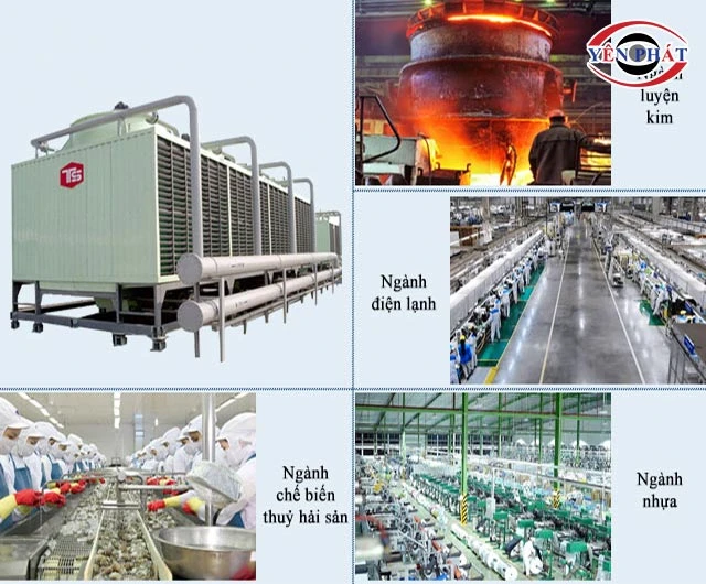 ứng dụng tháp giải nhiệt TASHIN TSS 50RT