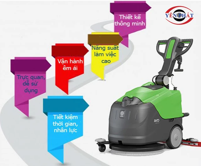 ưu điểm máy chà sàn IPC CT45