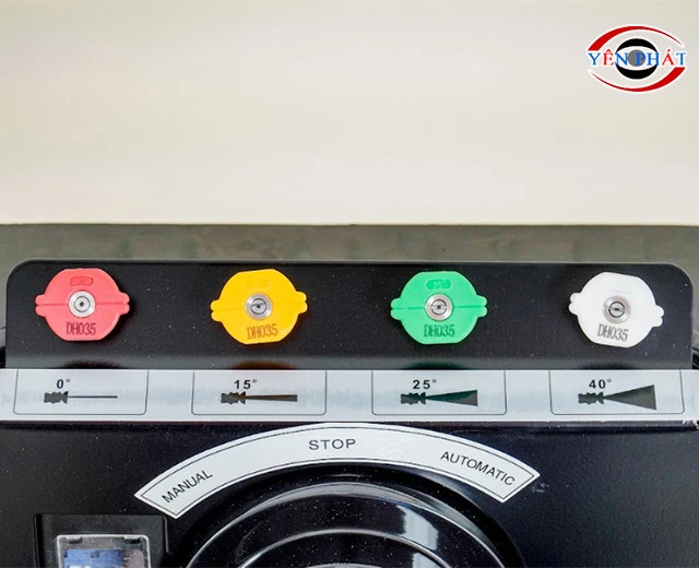 Kết nối béc phun phù hợp