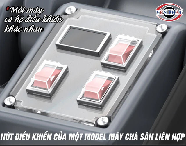 Hệ điều khiển máy chà sàn liên hợp