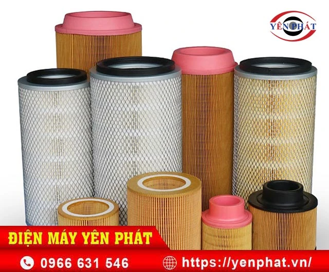 lọc gió máy khí nén yên phát