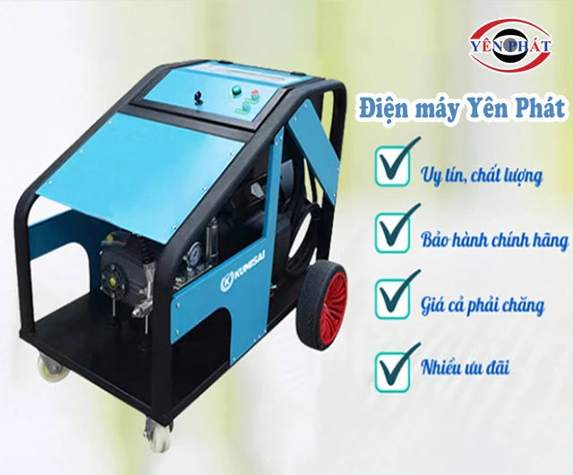 máy rửa xe Kumisai KMS 380 yên phát