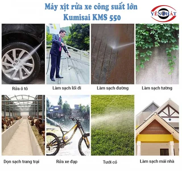 ứng dụng của máy kumisai kms 550
