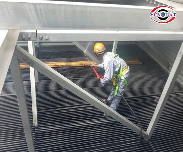 vệ sinh tổ hợp 4 tháp tashin TSS 350rt