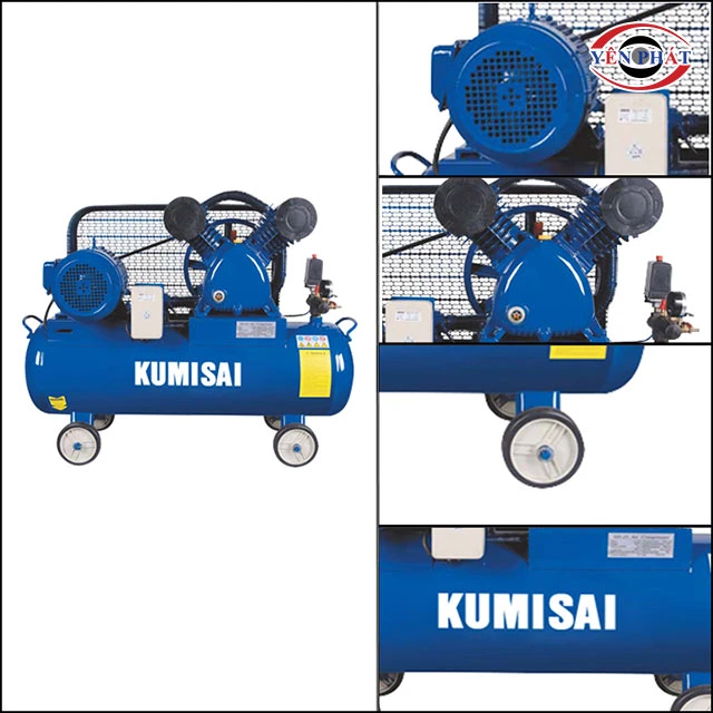 Cấu tạo máy nén khí Kumisai KMS-55300