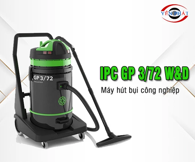 Kiểu dáng máy hút bụi IPC GP 3/72 W&D