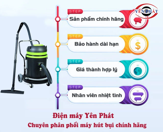 Máy hút bụi IPC Vegas 440M Yên Phát