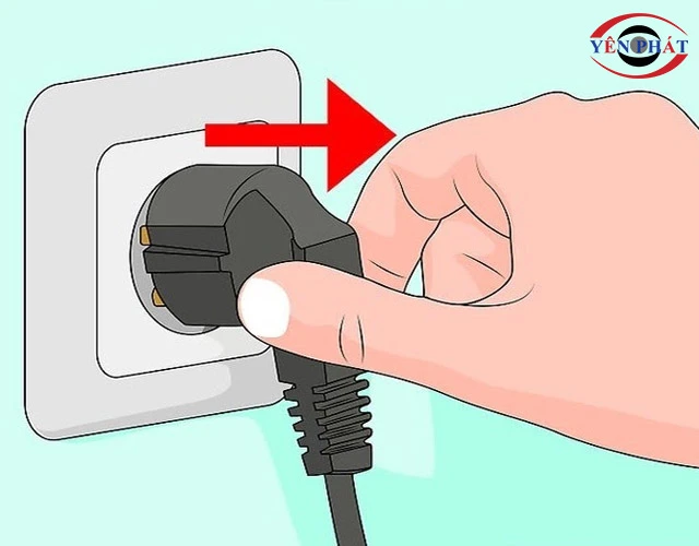 Ngắt nguồn đảm bảo nguyên tắc an toàn khi vận hành máy nén khí
