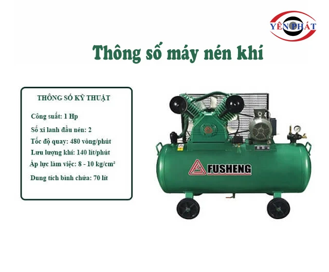 thống số máy nén khí