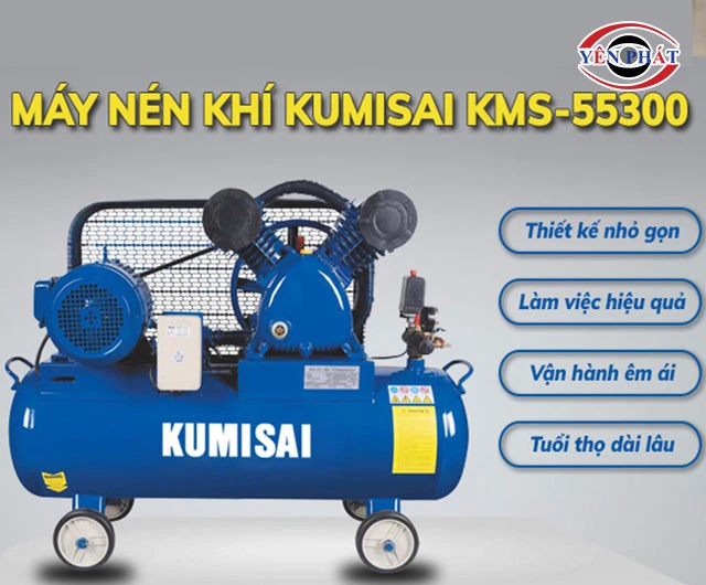 ưu điểm máy nén khí Kumisai KMS 55300