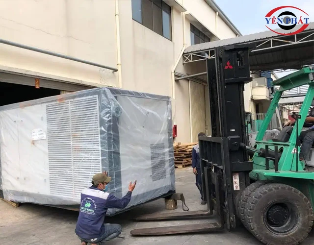 Vận chuyển theo nguyên tắc an toàn khi vận hành máy nén khí