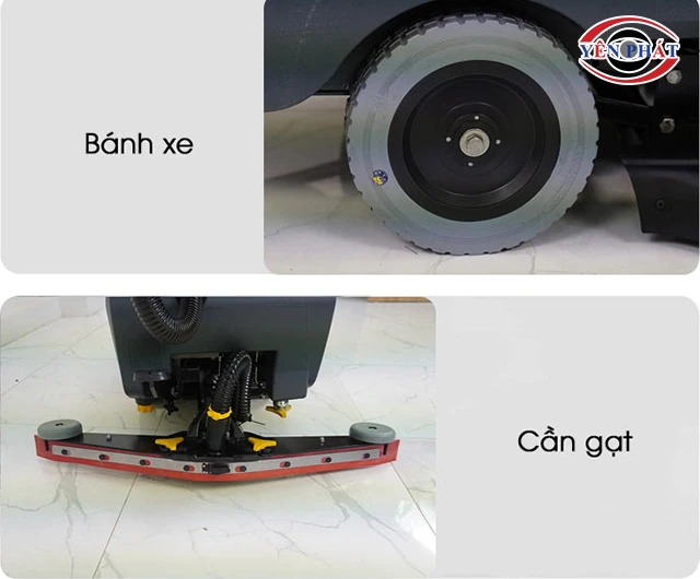 bánh xe và cần gạt nước
