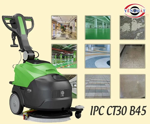 máy chà sàn ipc ct30 dùng cho nhiều loại sàn