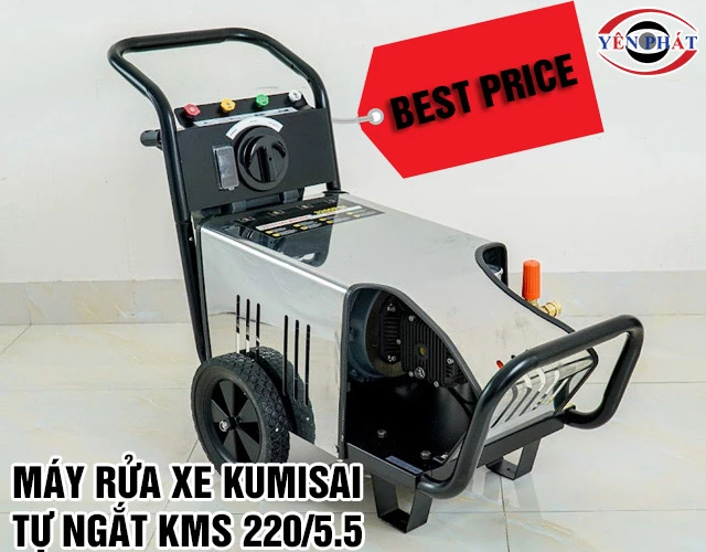 Giá máy rửa xe Kumisai tự động ngắt KMS 220/5.5