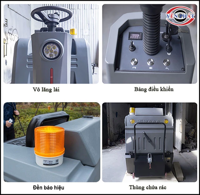 hệ thống đèn của xe Kumisai KMS-1250E