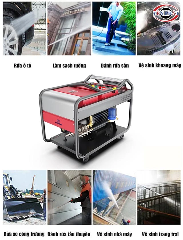 ứng dụng Máy rửa xe Kumisai KMS 600