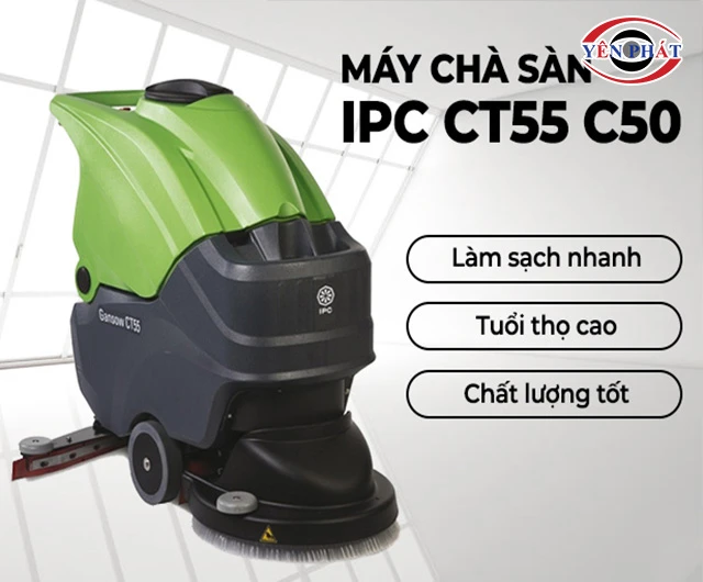 ưu điểm Máy chà sàn IPC CT55