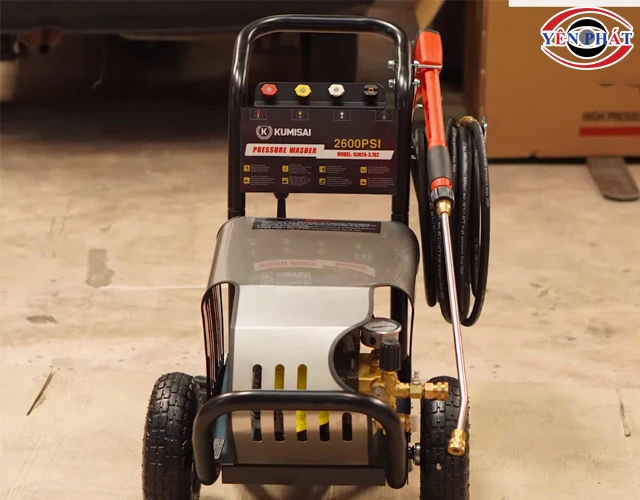 Máy bơm rửa xe Kumisai 15M26-3.7S2 2600PSI