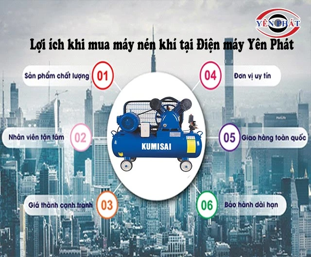 mua máy kumisai KMS-55200 tại Yên Phát